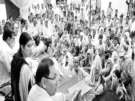 Untouchability teacher in charge of the line of fire