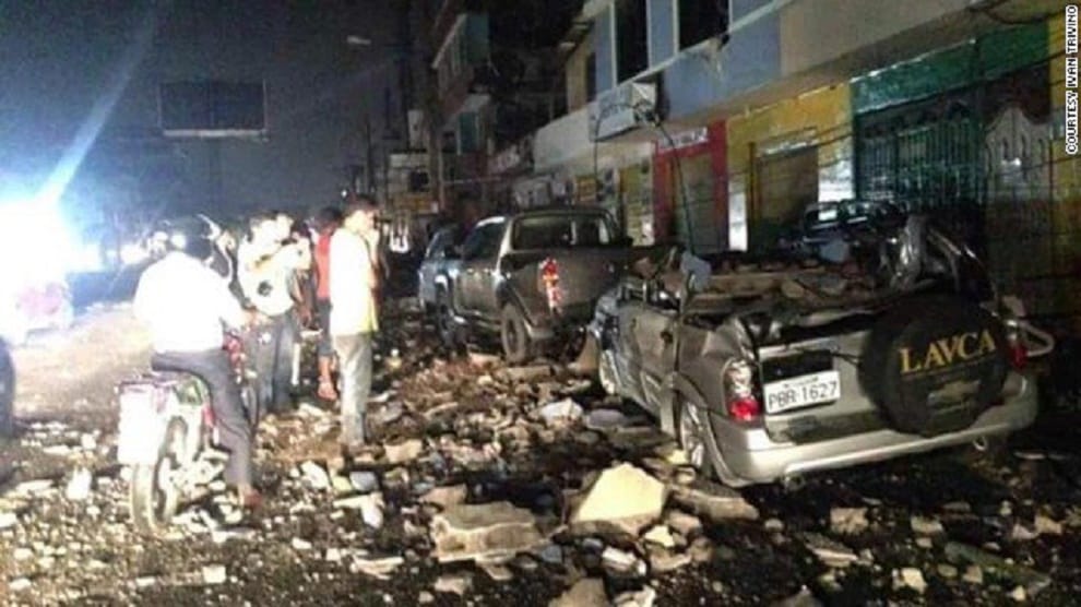 Earthquake of 7.8 magnitude hits Ecuador, more 41 died
