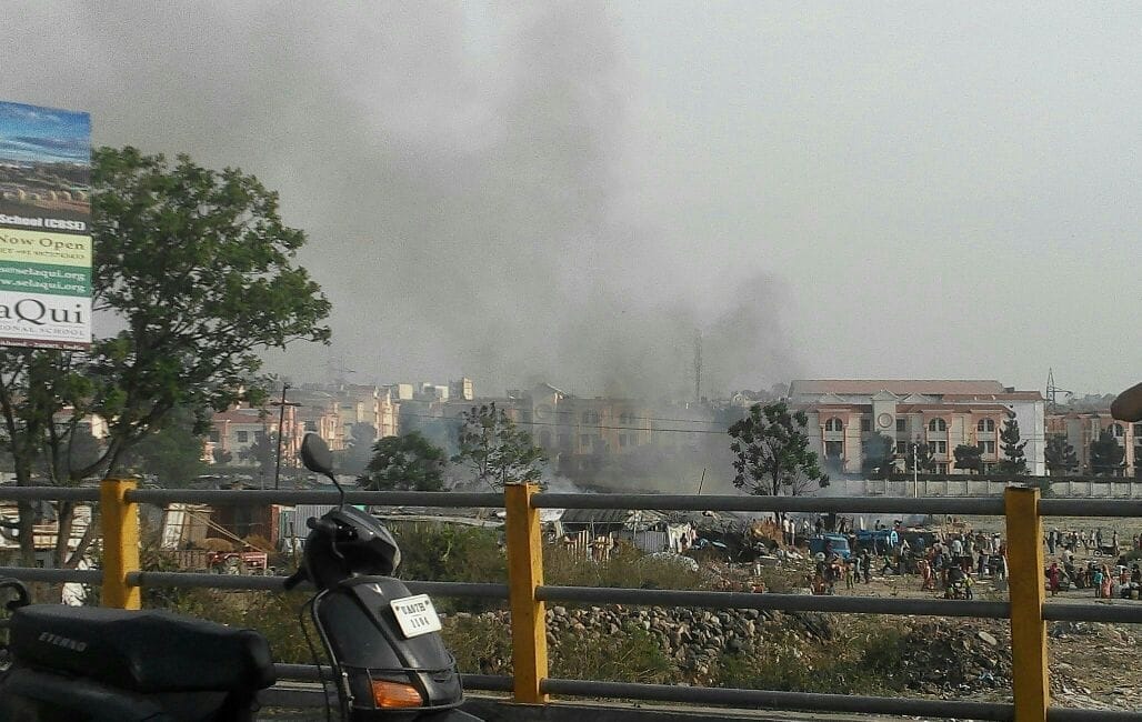 industries burnt eight lakhs things lost