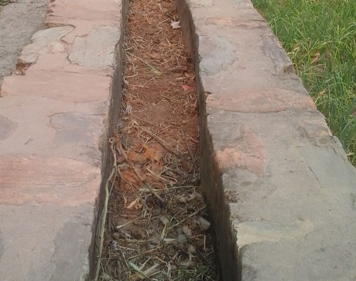 115 closed canals, where the irrigation