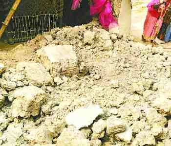 Two children killed in wall collapse