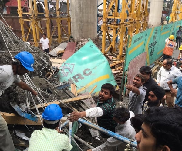  Lucknow Metro accident full story.