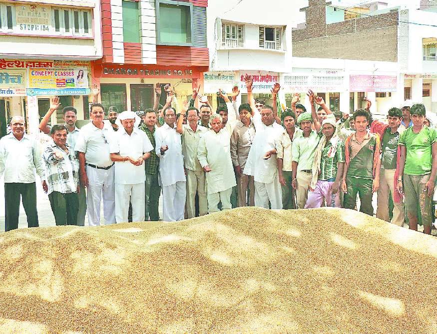 Sirsa News, Hindi News, Aggitation, Mandi, Farmer, hunger strike, Sirsa