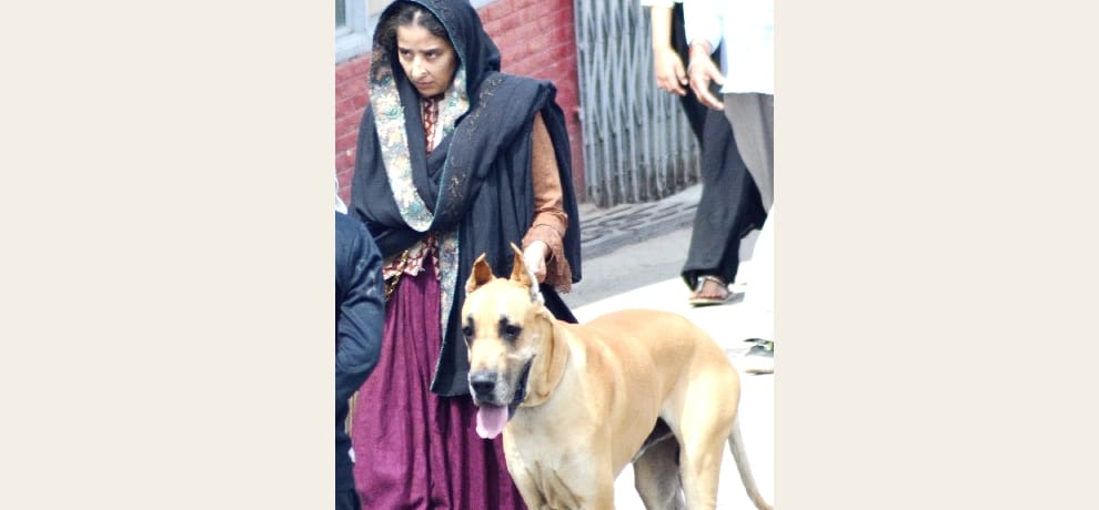 Manisha koirala at shimla police control room.
