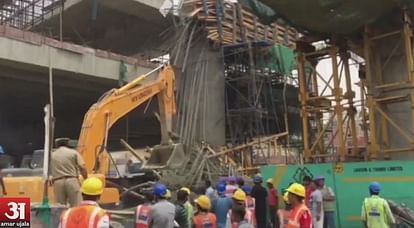 Lucknow: One dead, 3 injured after under-construction metro pillar collapses 