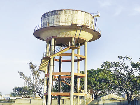 The quirk water planning, water tank showpiece