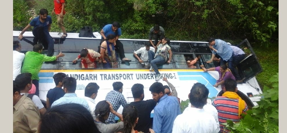 CTU bus accident at una, driver killed.