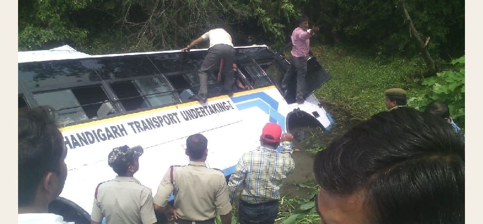 CTU bus accident at una, driver killed.