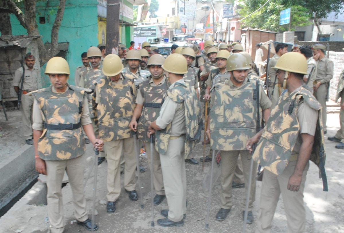 Police detained 10