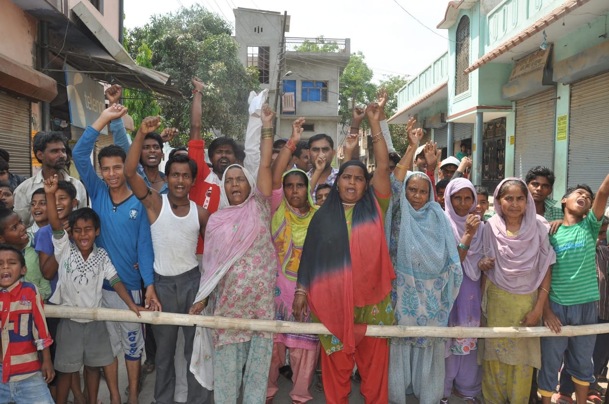 water problem at sidharipur and subhash nagar