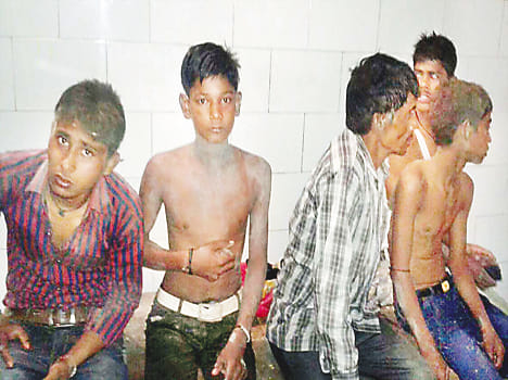 DCM procession filled with upturned, 25 injured