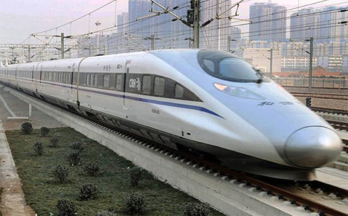 Spain train arrived in India on April 21