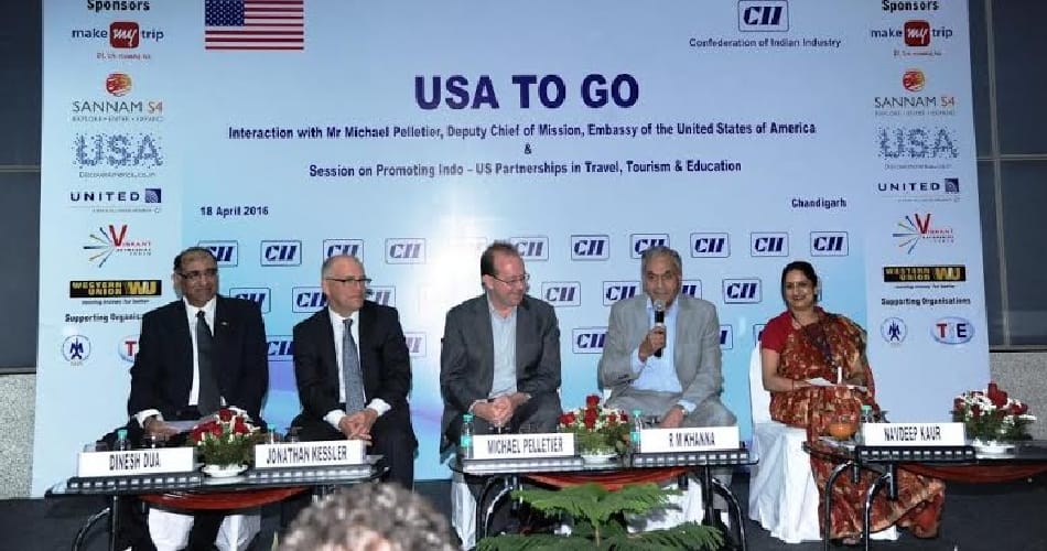 cii seminar, chandigarh cii seminar, us ambassy, american visa, chandigarh