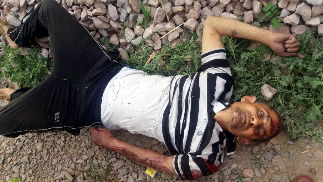 Soldier's body was found on the railway tracks, murder suspected