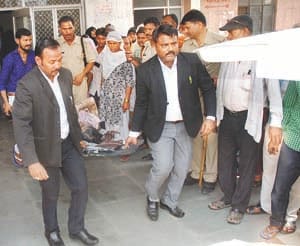 crime near police chouki