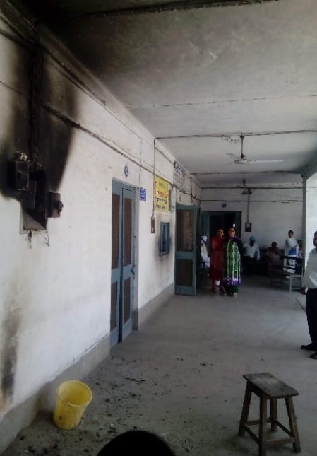 fire incident, fire in hospital, patiala hospital fire incident, patiala, punjab