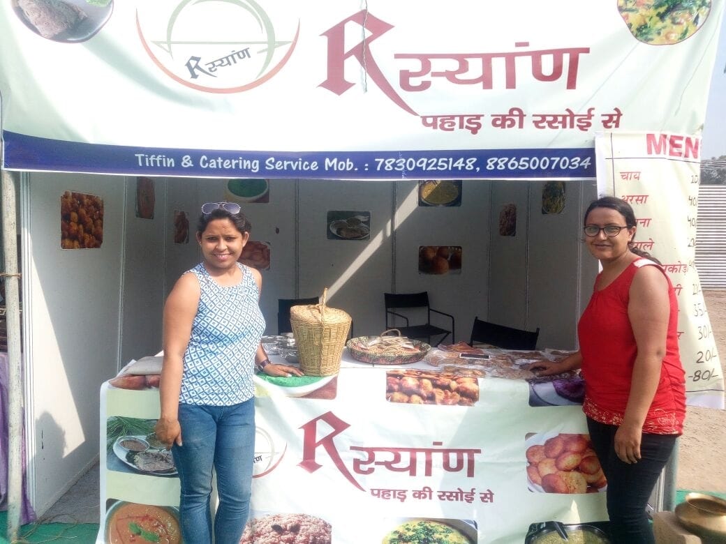 two women give garhwali tiffin service in dehradun