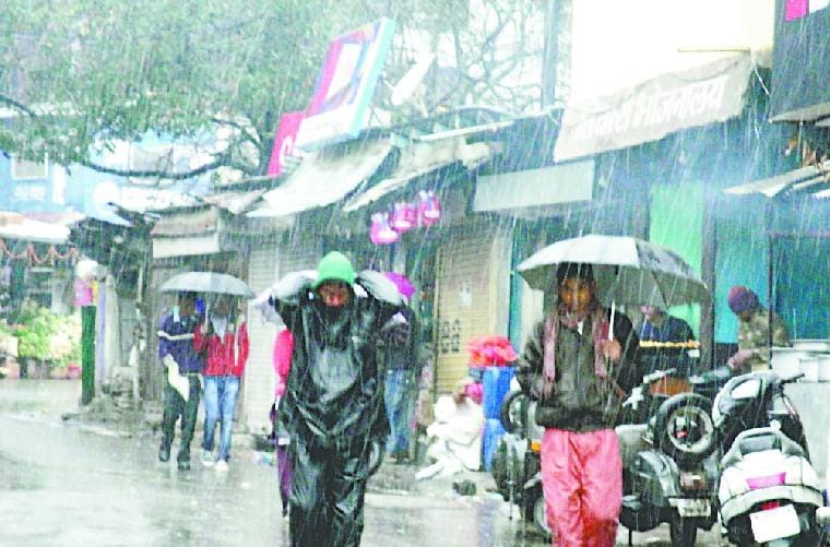 heavy rain