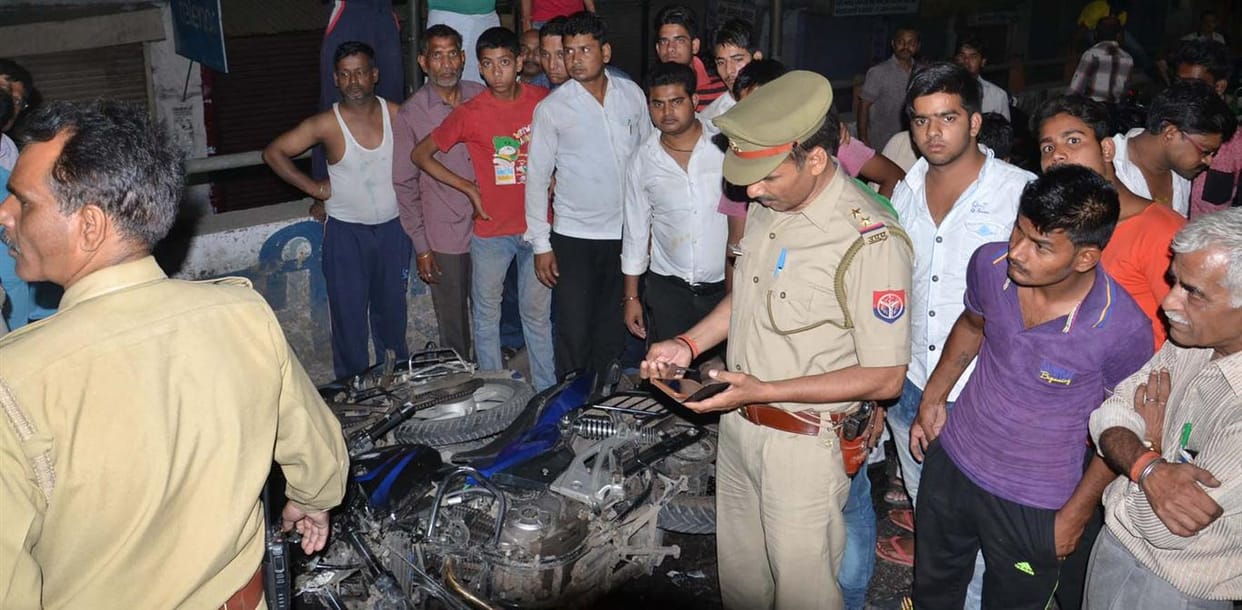 Young man killed in motorcycle collision , sister injured