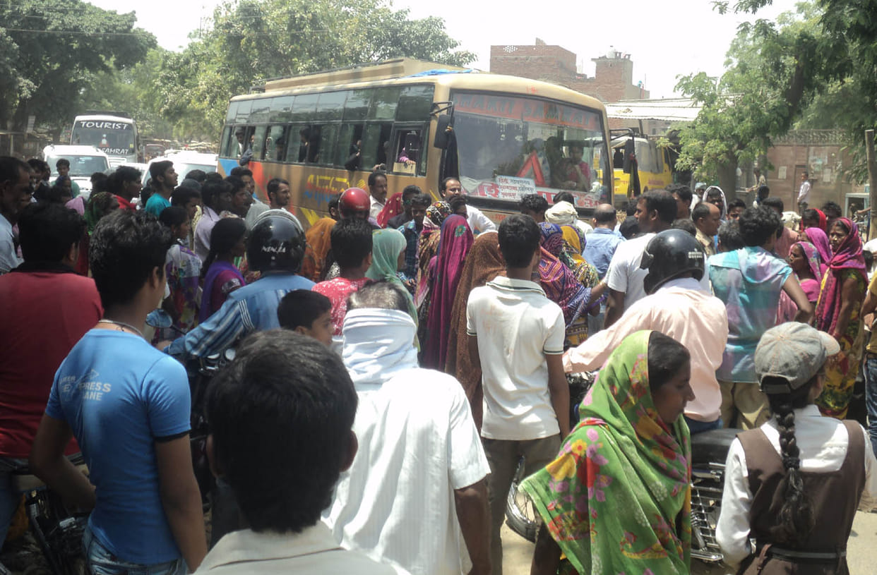 Jam on the road to a delay in bank transactions