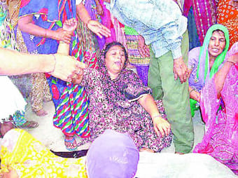 Fair young man beaten to death