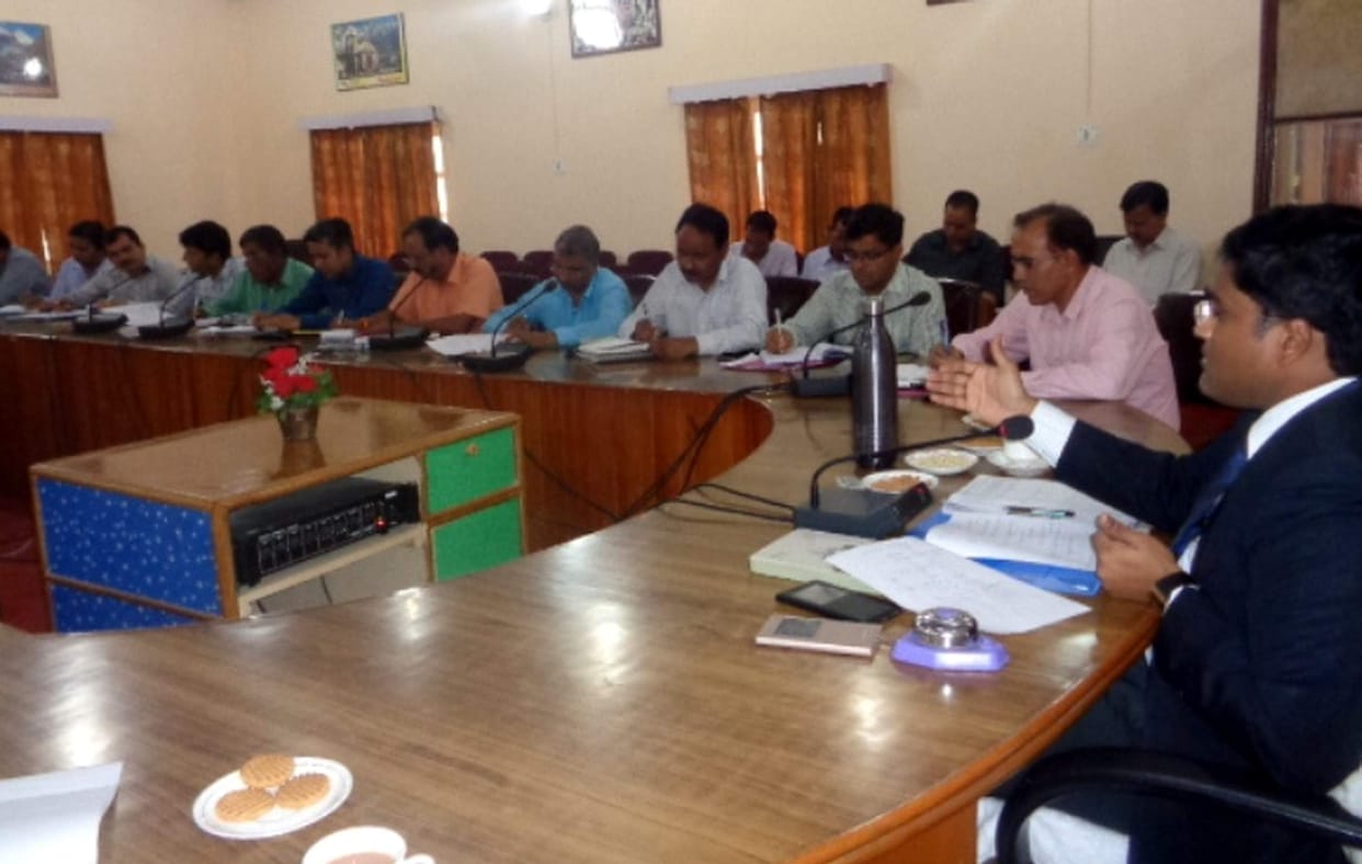 Eco-sensitive zone, giving details of the ongoing work