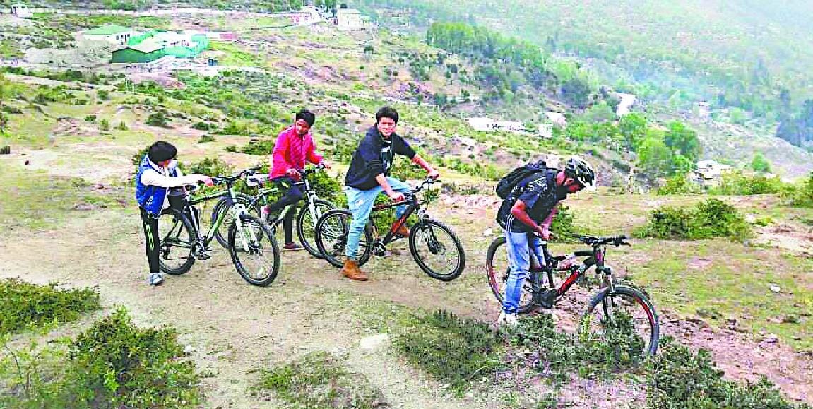 Mountain biking trail this time will be in Munsyari