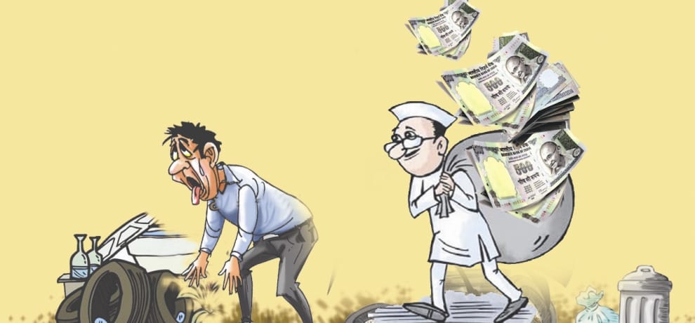 HP Govt increase only 2.50 rupees per hour salary of parttime workers.