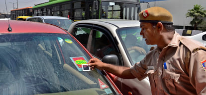 At the end of the odd even government claims, reduced pollution levels
