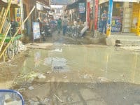 drains are no clean, problam, mahendragarh city