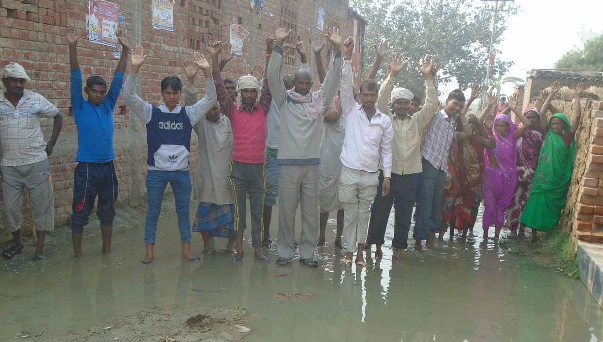 Dena villager agitation
