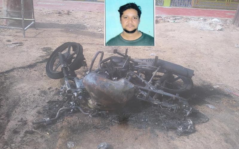 dhaba owner burned alive at mauranipur jhansi