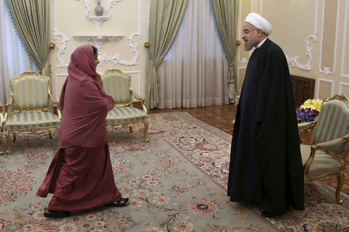 sushma headcover become controversial