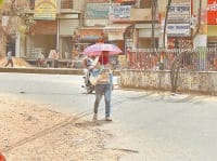 sun, heat, people, problam, narnaul