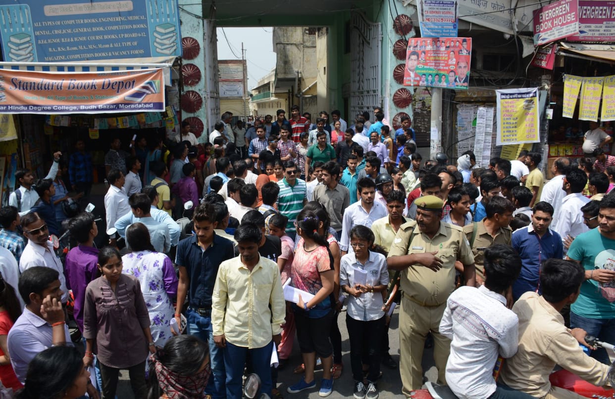 upsee exam : 174 absent in exam 