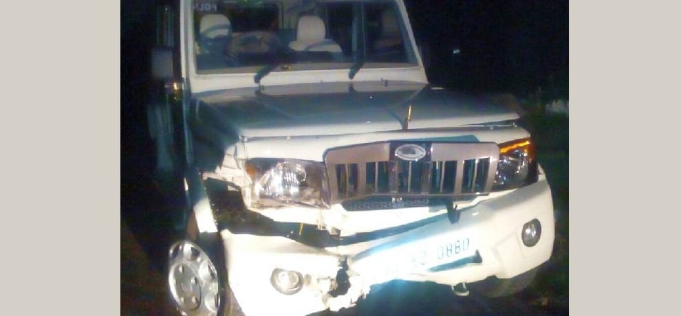 DSP Jwalamukhi vehicle hits car, one died.