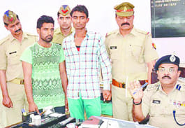 Two robbers were arrested