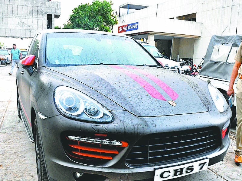 crime, False information, wine businessman,s son and nine arrested, mohali
