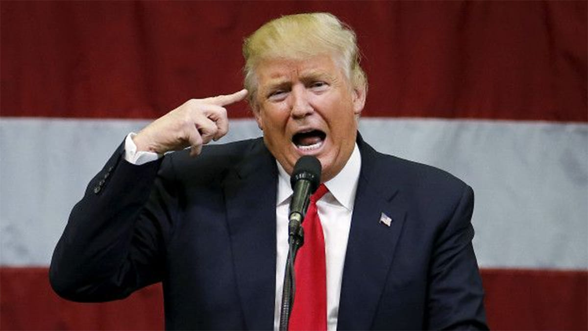 i want to be win election against hillary clinton: donald trump