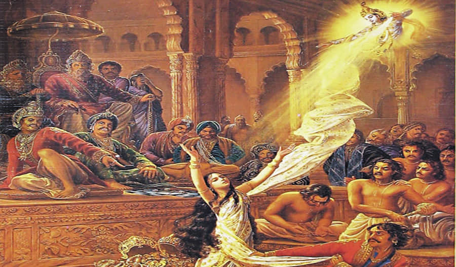 Bhima wanted to burn his elder brother Yudhishtira both hands