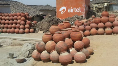 house burned because of drought problem of bundelkhand