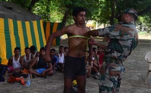 Gathered 50 thousand candidates for military service