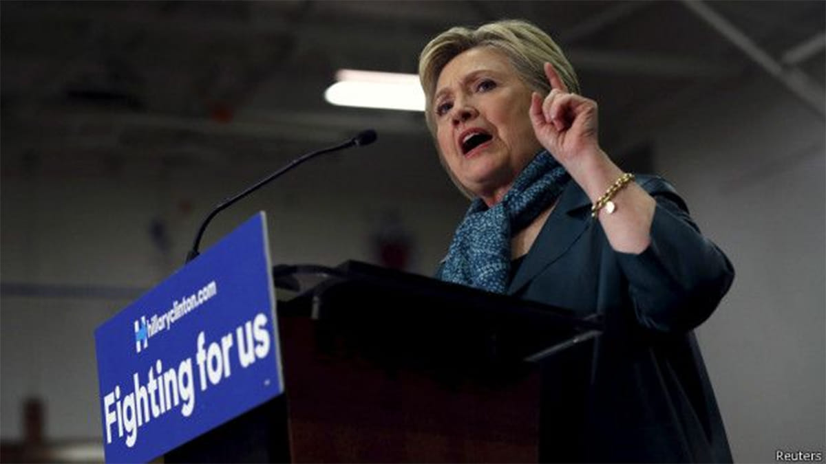 Hillary create history after getting support of superdeligates
