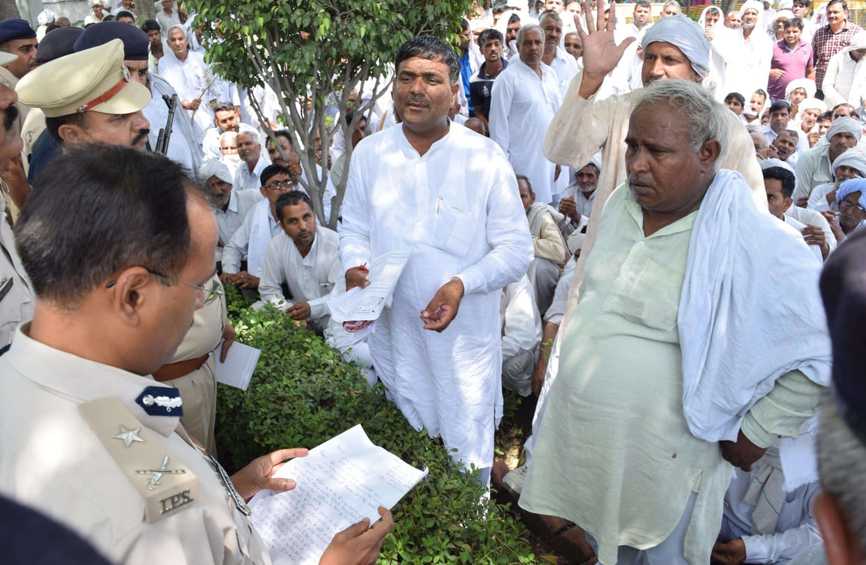 Jat agitation 're not in favor of prison Bleed