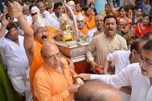 Coined " Ahimsa Paramo Dharma : 'message