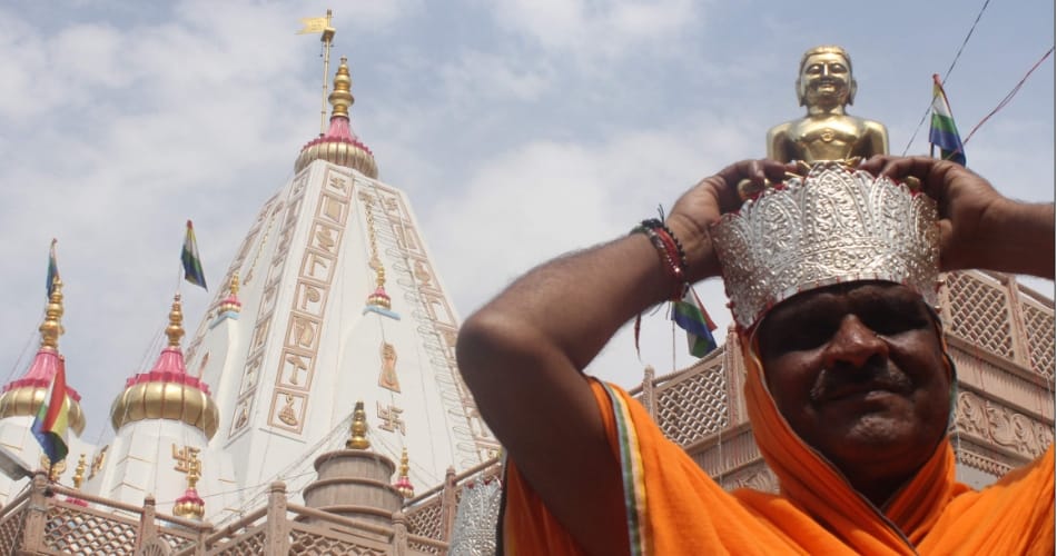 mahavir jayanti, digambar jain mandir, rathyatra, chandigarh, jain community
