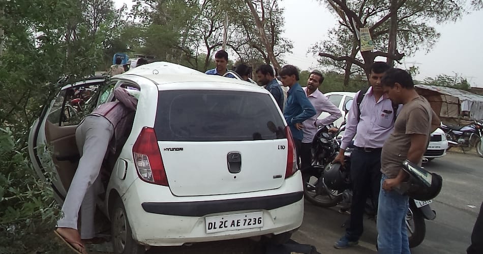 Five people injured in road accidents, including CPR