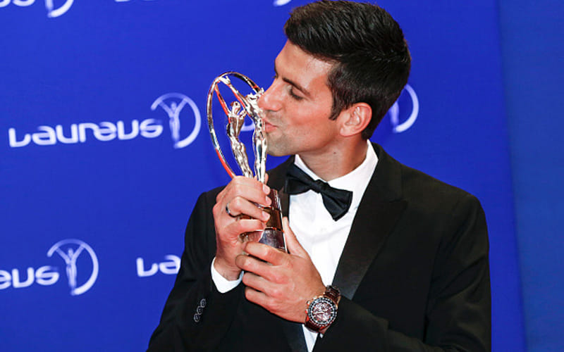 Novak,Serena bag top honours at Laureus World Sports awards