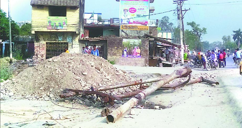 Mineral-filled double pole broken dumper collision of high tension