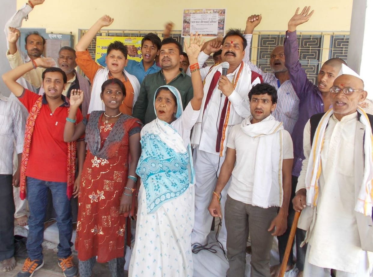 protest for Water 